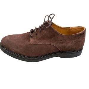 Donald Pliner Mikie Derby Men's Suede Made in Italy Lace-up Shoe Sz 12